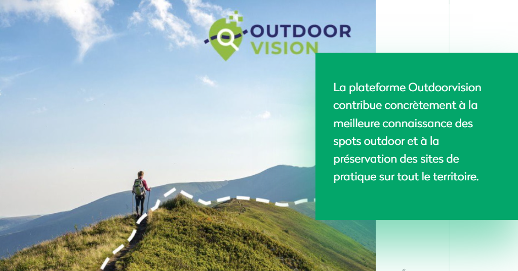 Outdoorvision : contribuez à la préservation des espaces de pratique de nature !