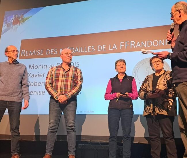 CDRP 37 AG - 101 remise 4 médailles