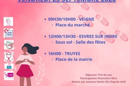 Marche Rose 25 09 2026 Veigné Marche Rose 25 09 2026 Veigné